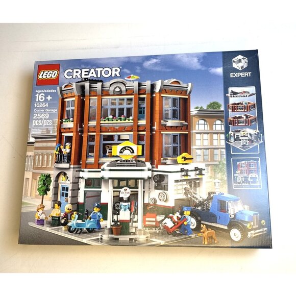 LEGO CREATOR: Corner Garage (10264) Retired - Picture 1 of 2